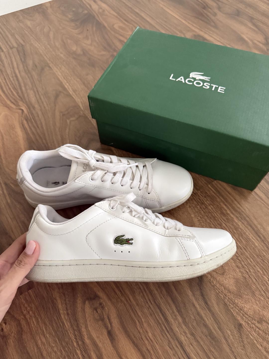 Lacoste Белые кеды Lacoste — фото 2