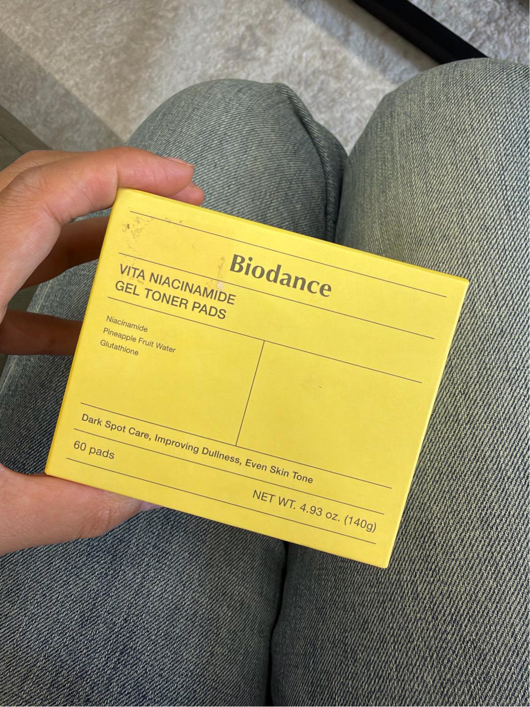 Biodance Vita Niacinamide Gel Toner Pads — фото 2