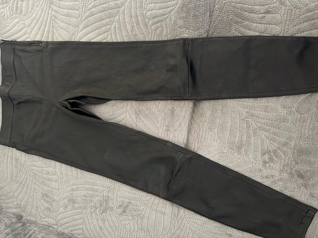 Massimo Dutti Кожаные брюки Massimo Dutti — фото 2