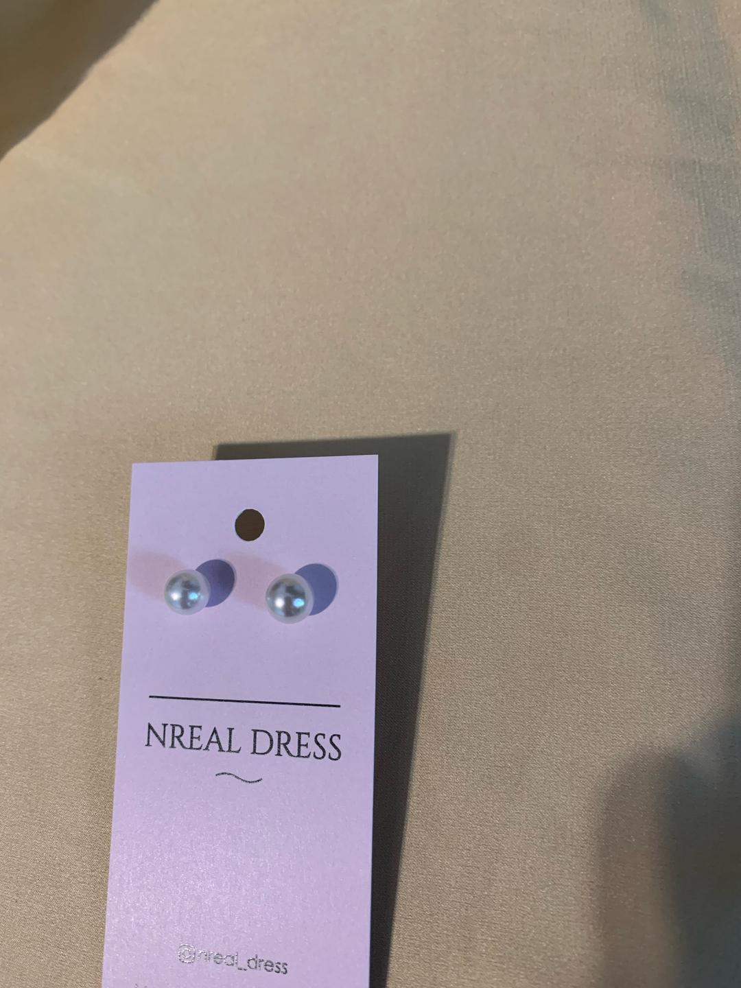 Nreal dress Набор серьги для девочек подарок бижутерия — фото 2