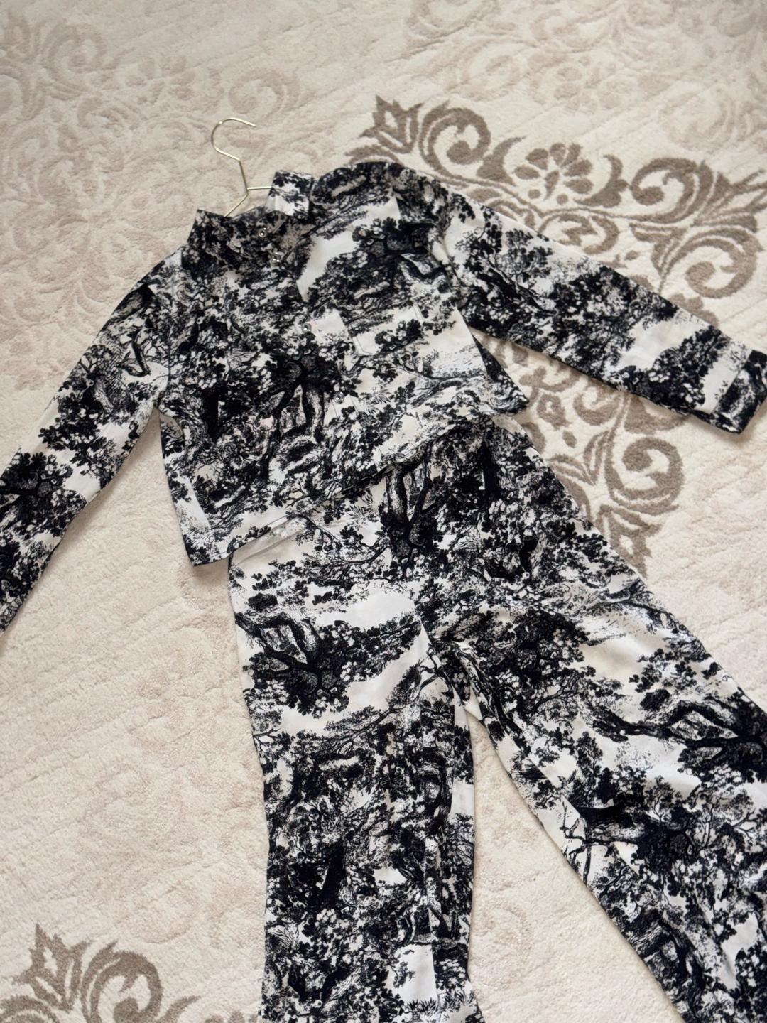 Zara Kids Женский костюм с принтом — фото 2