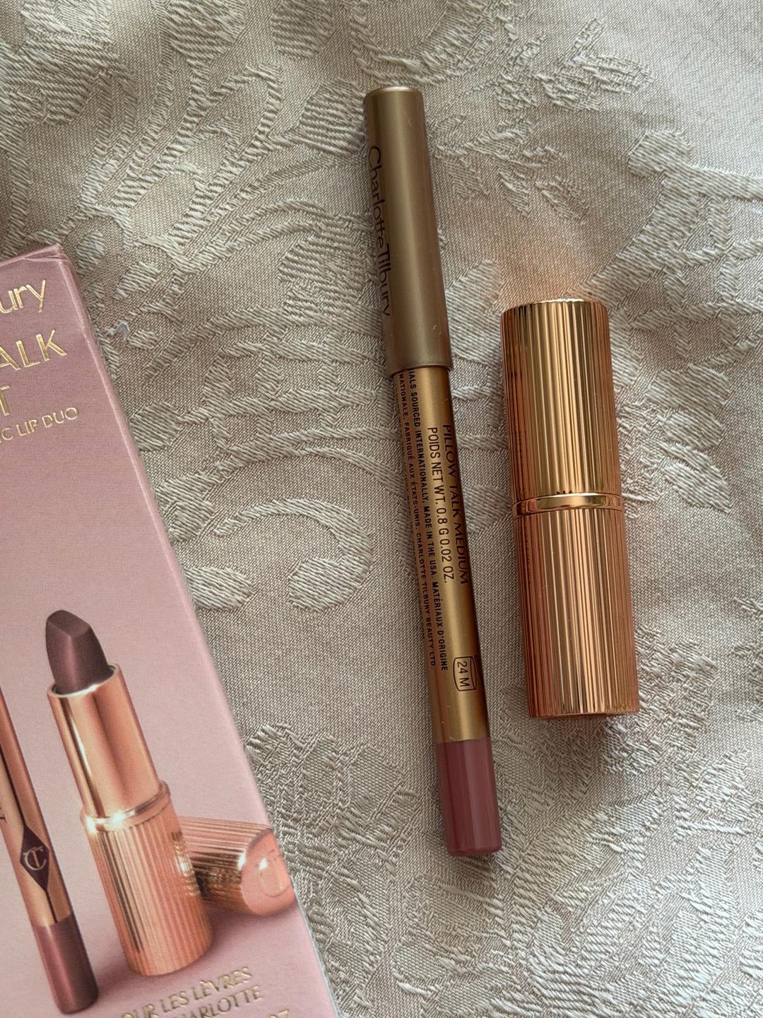 Charlotte Tilbury Мини набор для губ Charlotte Tilbury Pillow Talk — фото 2