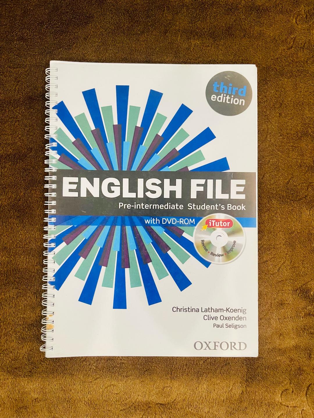Oxford English file Pre intermediate third edition — фото 2