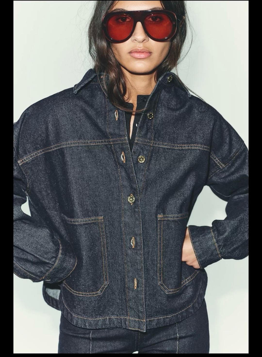 Zara Джинсовая куртка от ZARA — фото 2