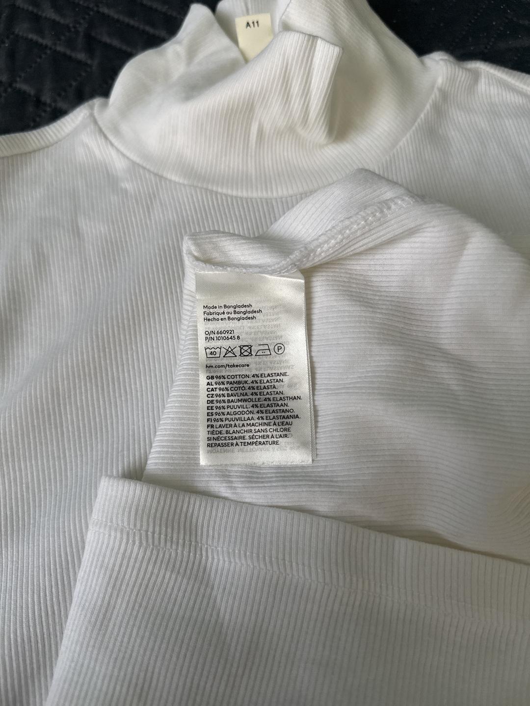 H&M Водолазка в рубчик hm — фото 2