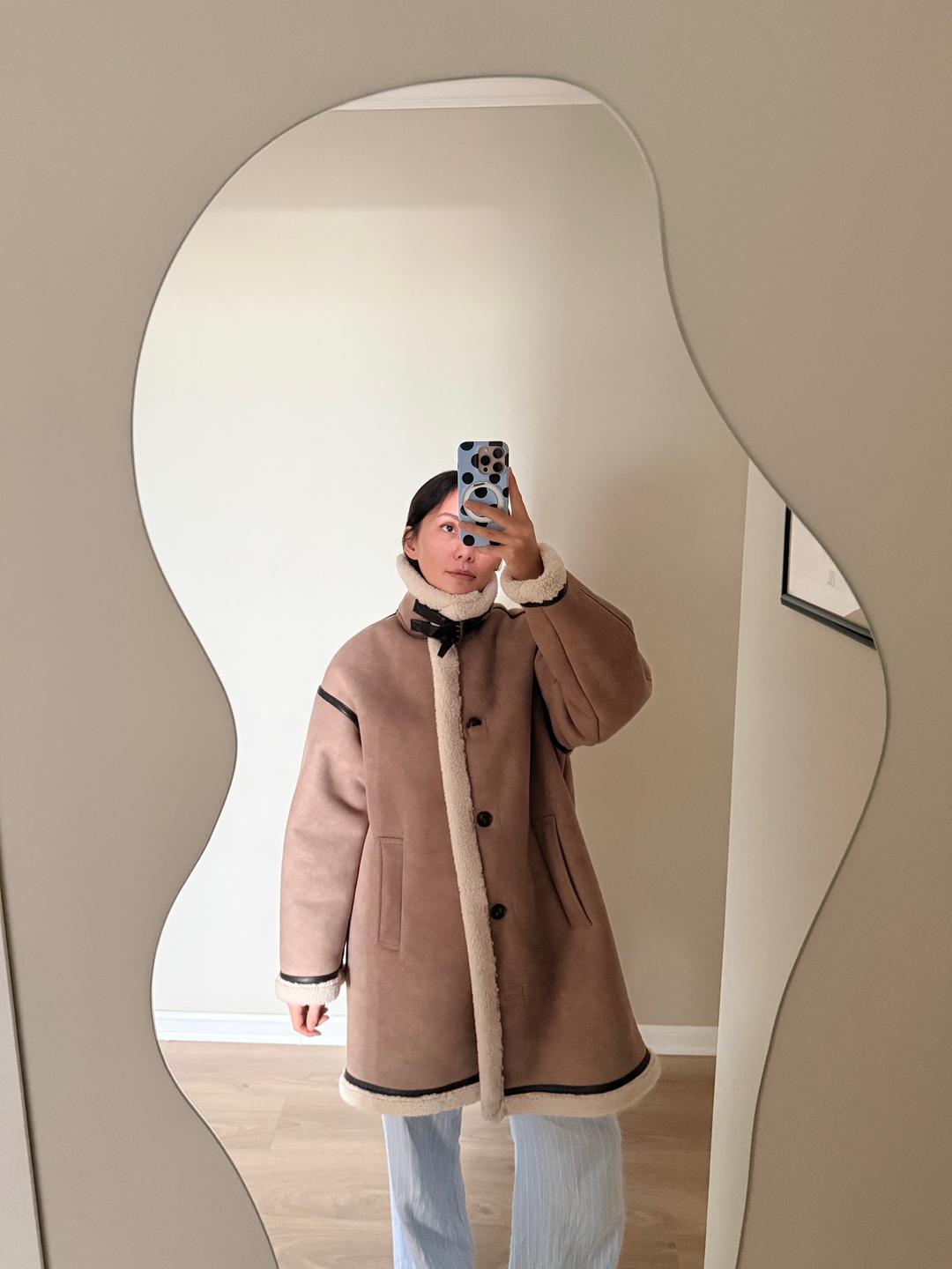 Zara Дубленка Zara — фото 2