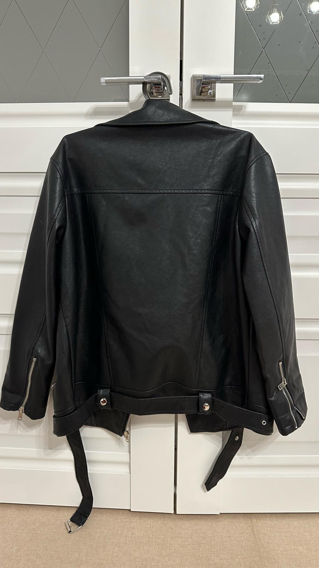 Fashion Куртка косуха из экокожи — фото 2
