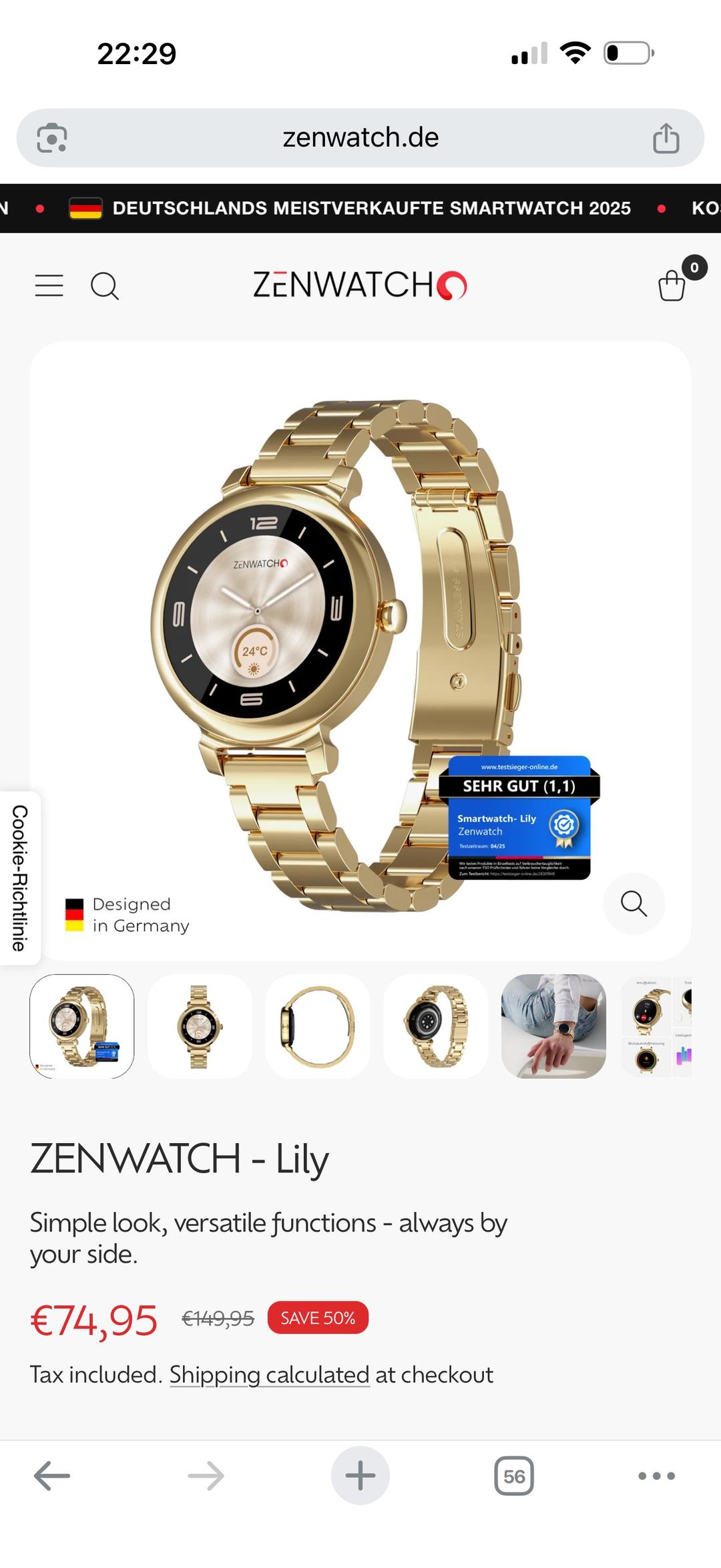 ASUS Смарт-часы ZenWatch — фото 2
