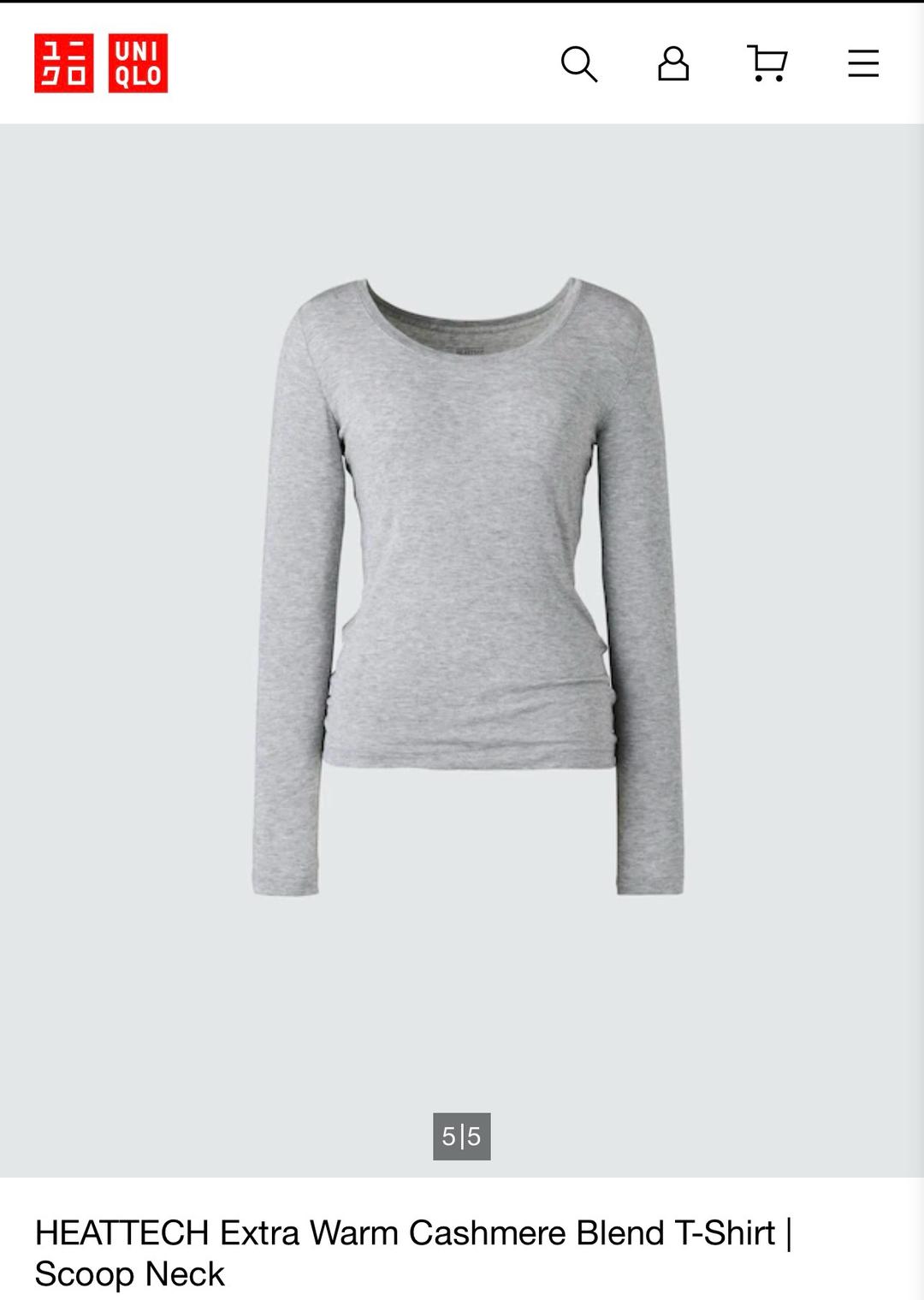 Uniqlo Лонгслив Uniqlo — фото 2