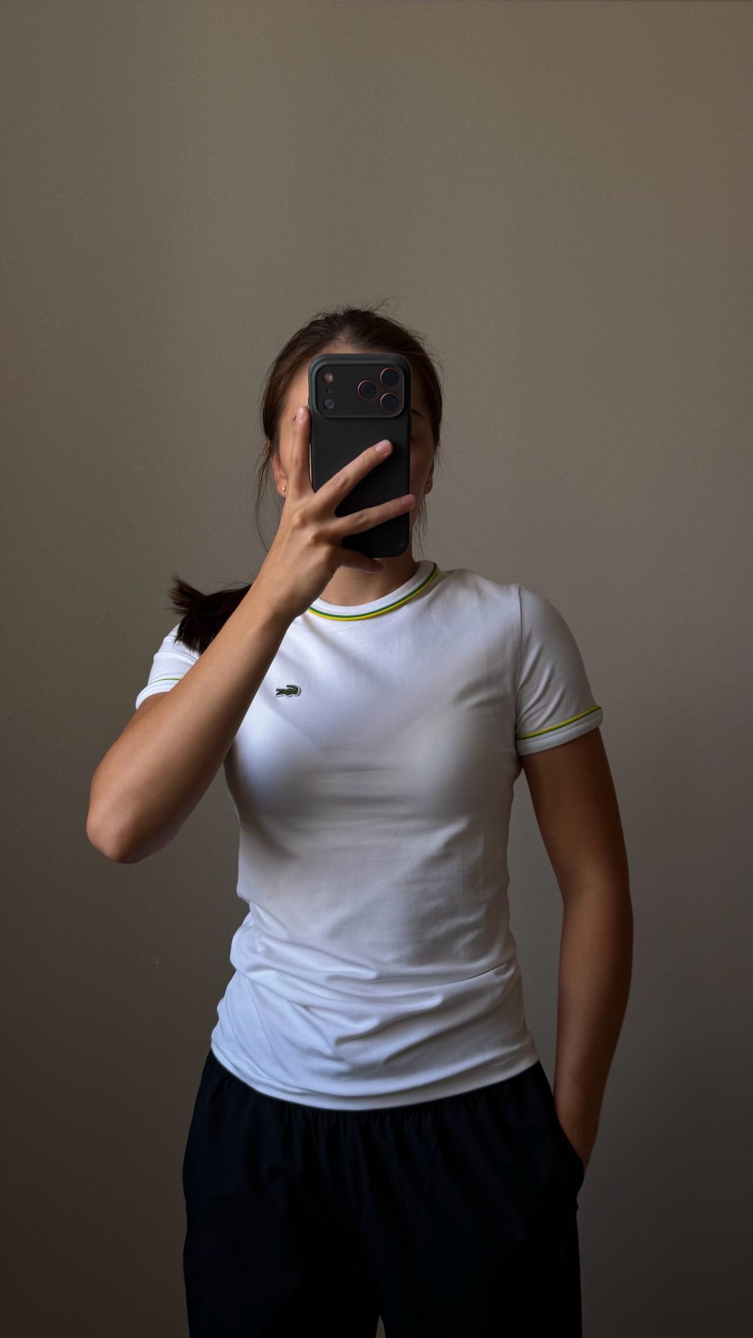 Lacoste Футболка женская — фото 2