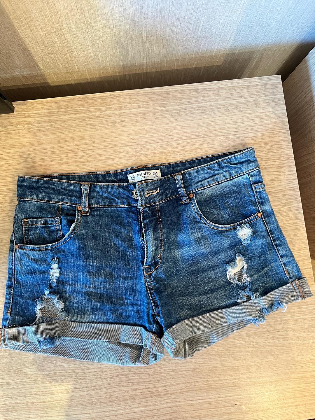 Pull & Bear Джинсовые шорты Pull&Bear Denim — фото 2