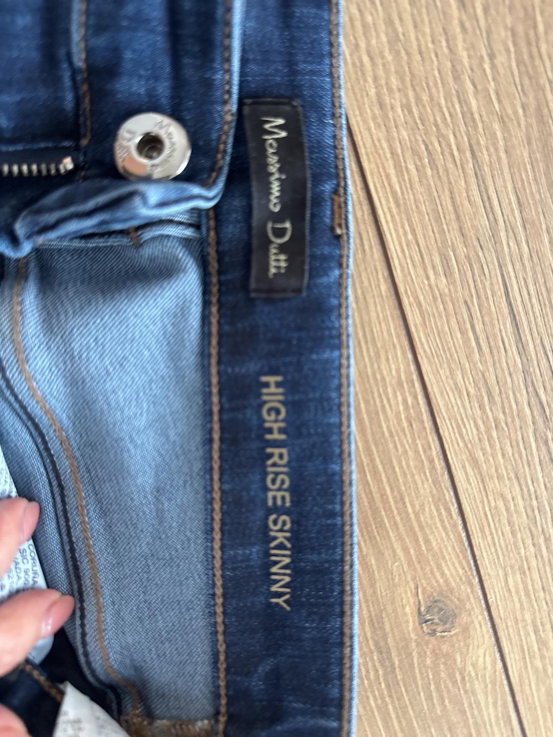 Massimo Dutti Джинсы Massimo Dutti скинни с высокой посадкой — фото 2