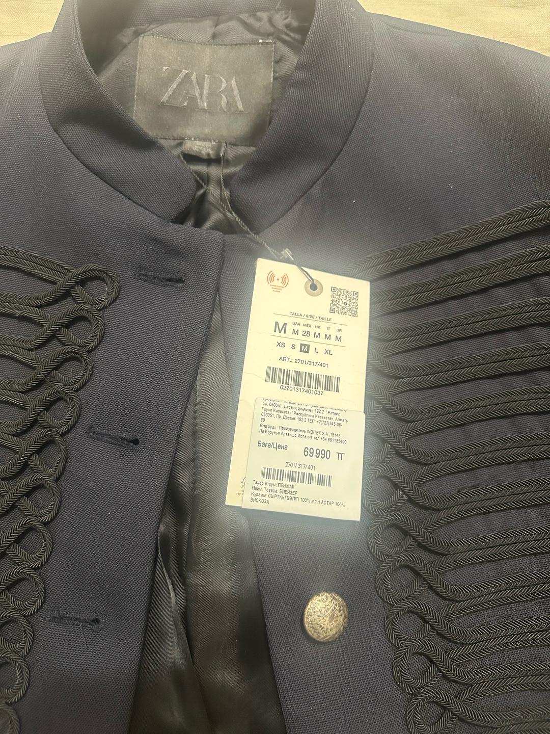 Zara Жакет ZARA в стиле милитари — фото 2