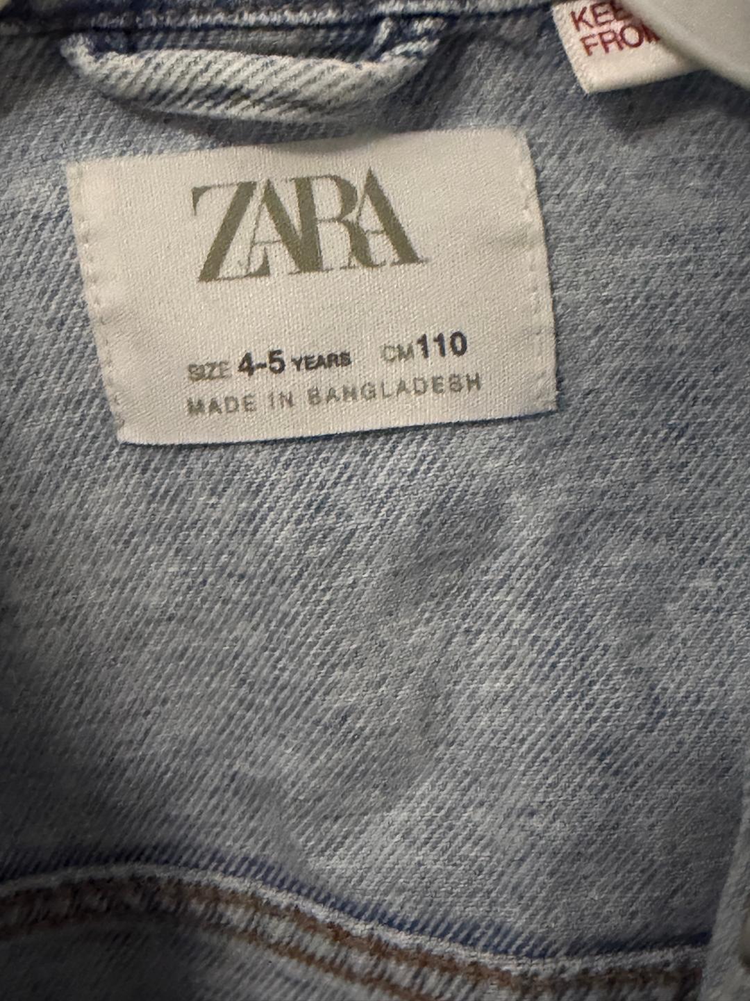 Zara Джинсовая куртка ZARA — фото 2