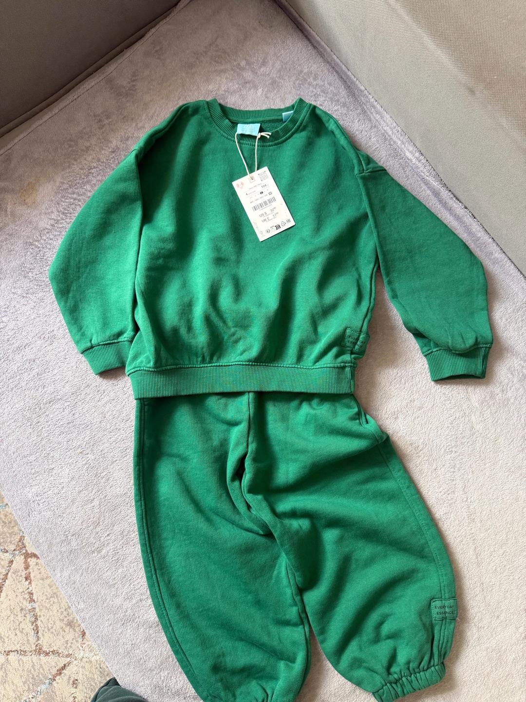 Zara Костюм из толстовки и брюк-джоггеров — фото 2