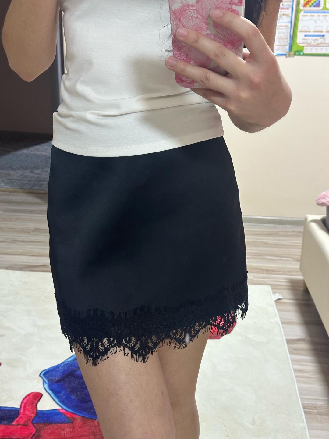 Zara Юбка Zara с кружевом — фото 2