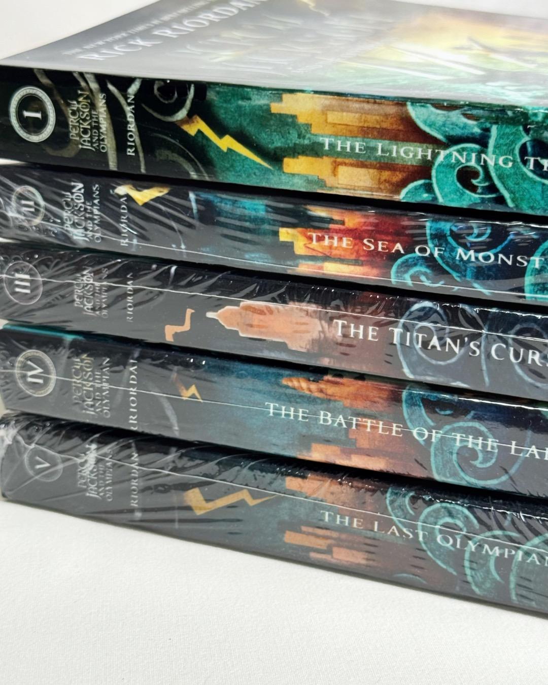 Рик Риордан Percy Jackson & the Olympians (Комплект из 5 книг) — фото 2