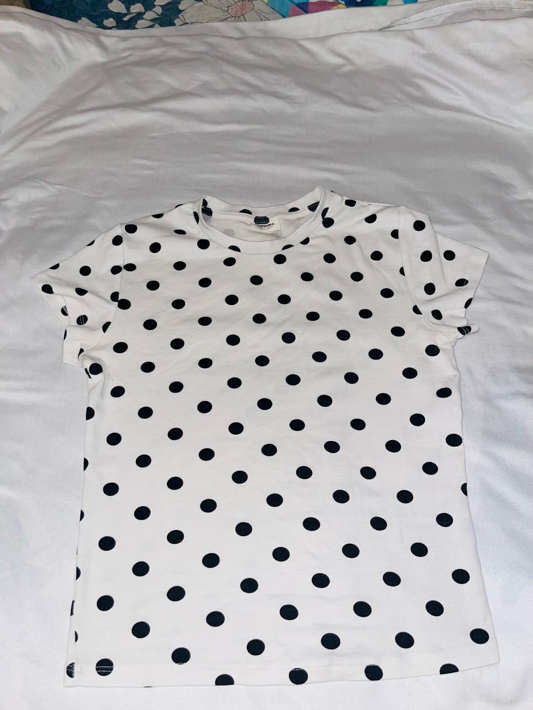 Bershka Футболка в горошек Bershka — фото 2