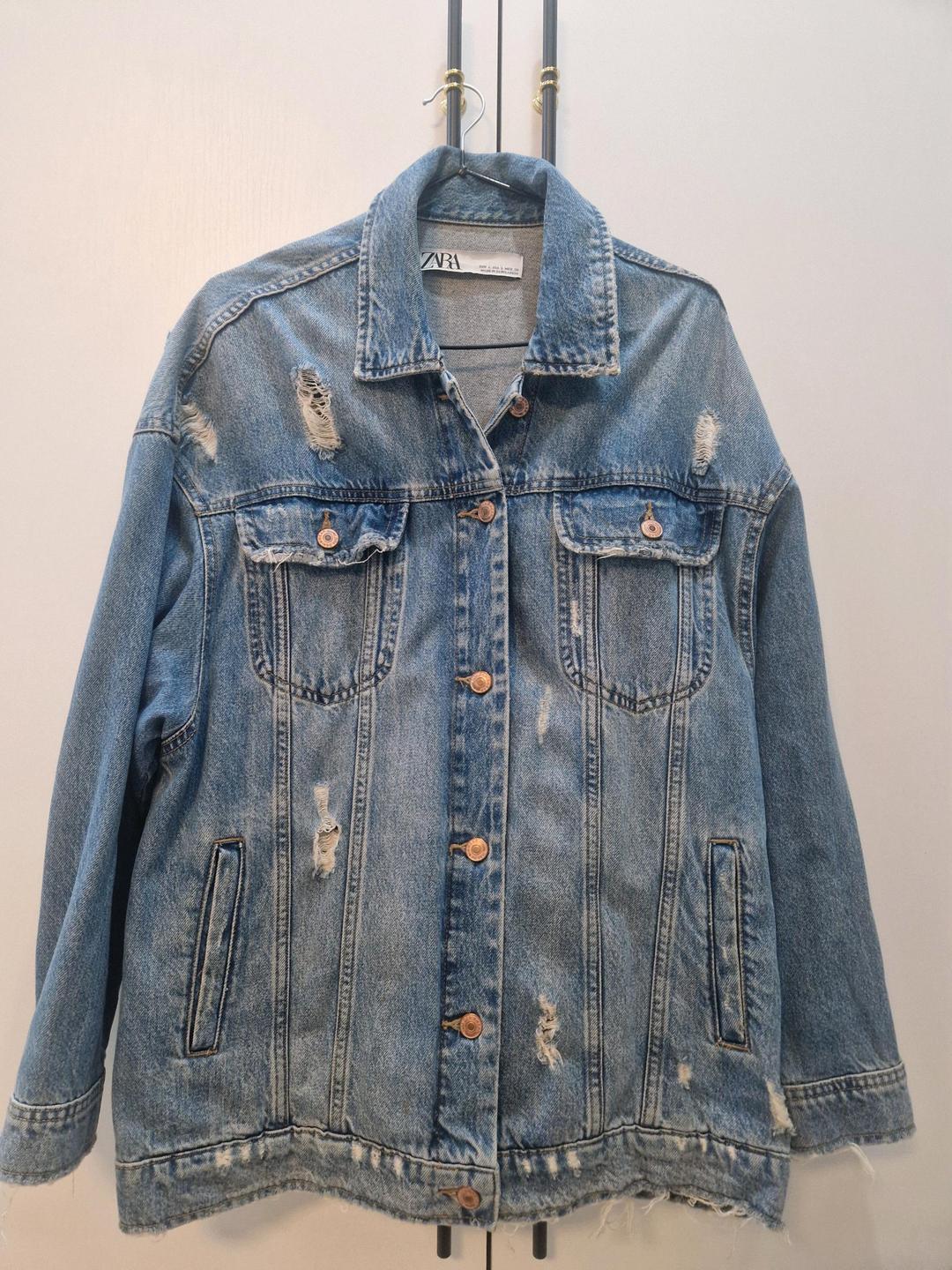 Zara Джинсовая куртка ZARA — фото 2
