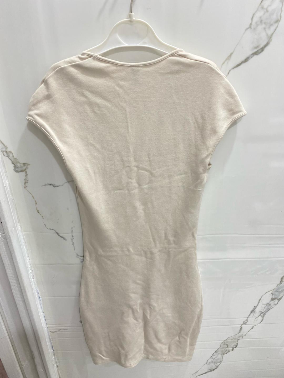 Divided Платье DIVIDED H&M бежевое — фото 2