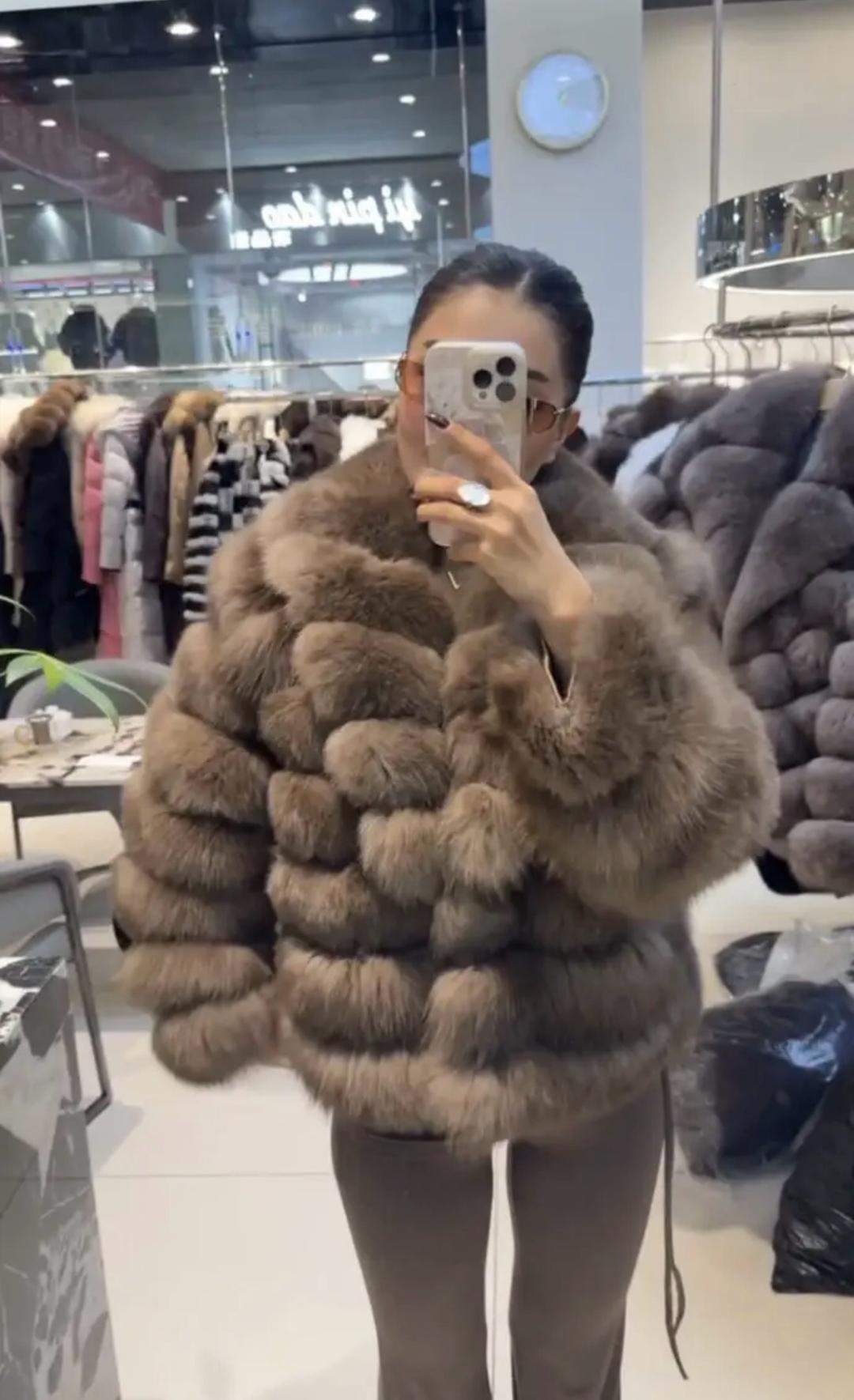 Шуба из песца — фото 2