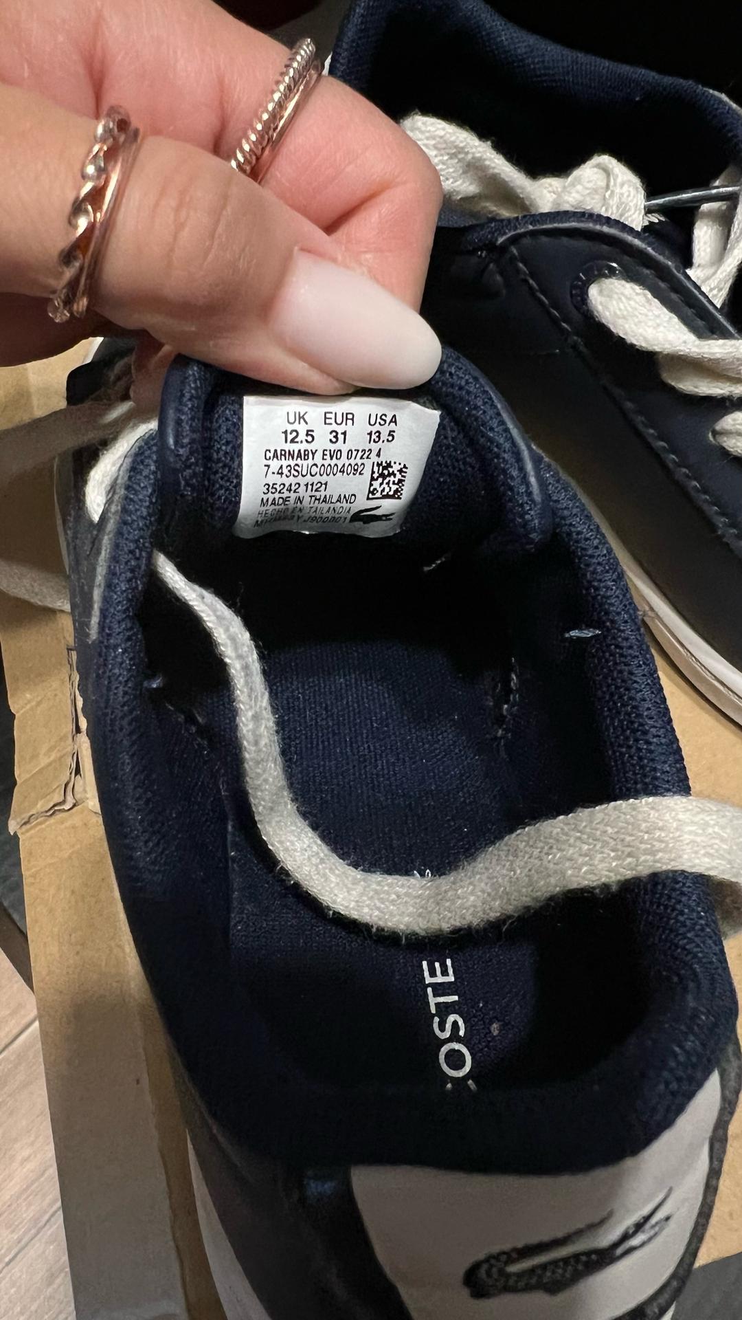 Lacoste Кеды детские Lacoste — фото 2