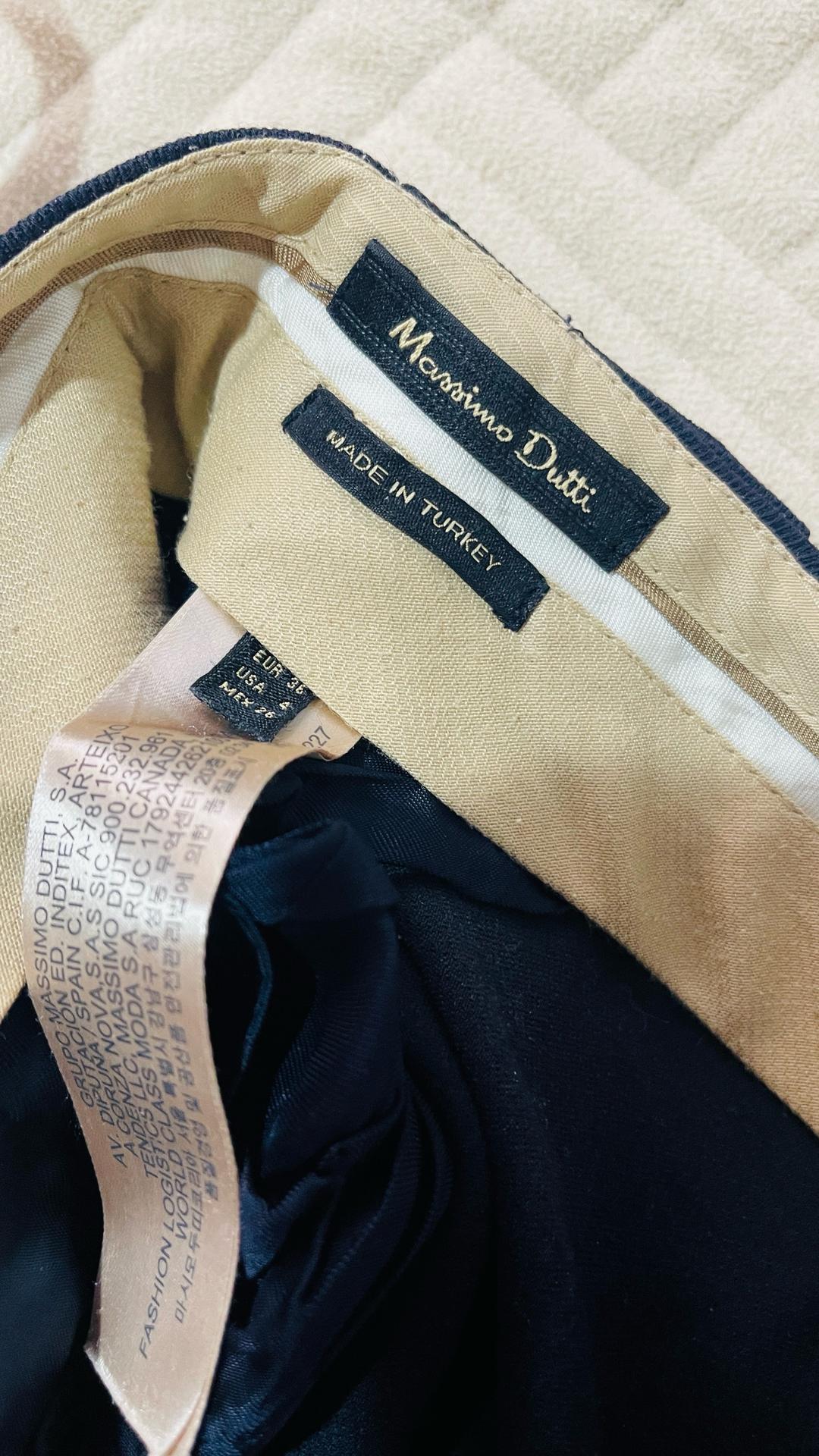 Massimo Dutti Massimo Dutti брюки синий — фото 2