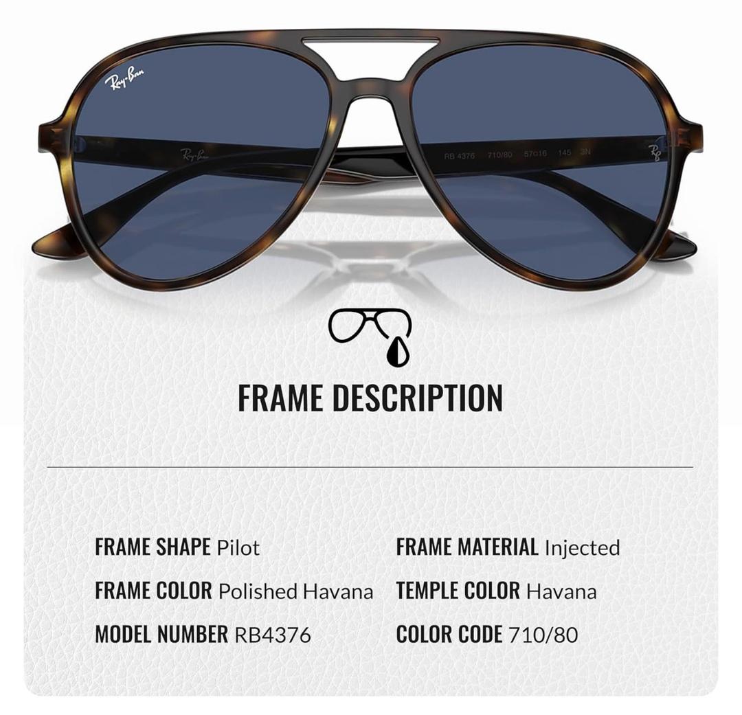 Ray-Ban Солнцезащитные очки Ray-Ban RB4376 — фото 2