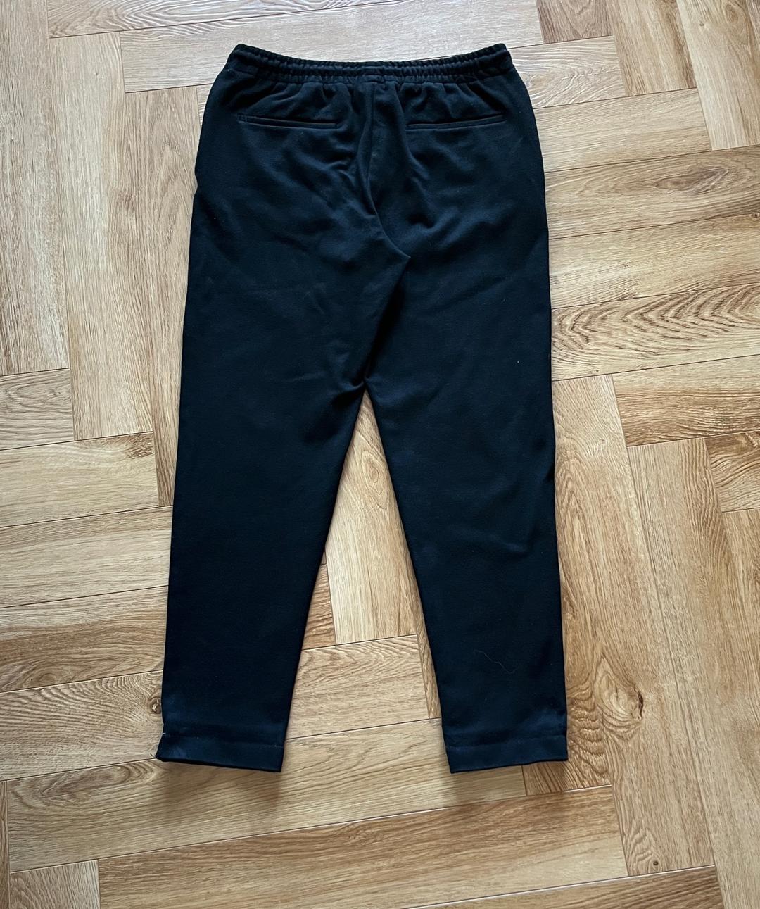 Zara Брюки на резинке черные — фото 2