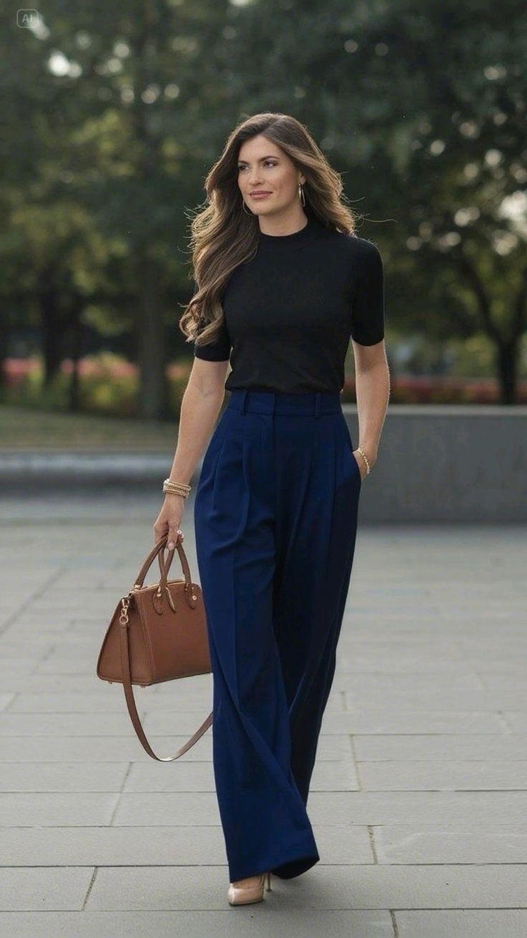 Нет бренда Классические брюки, новая — фото 2
