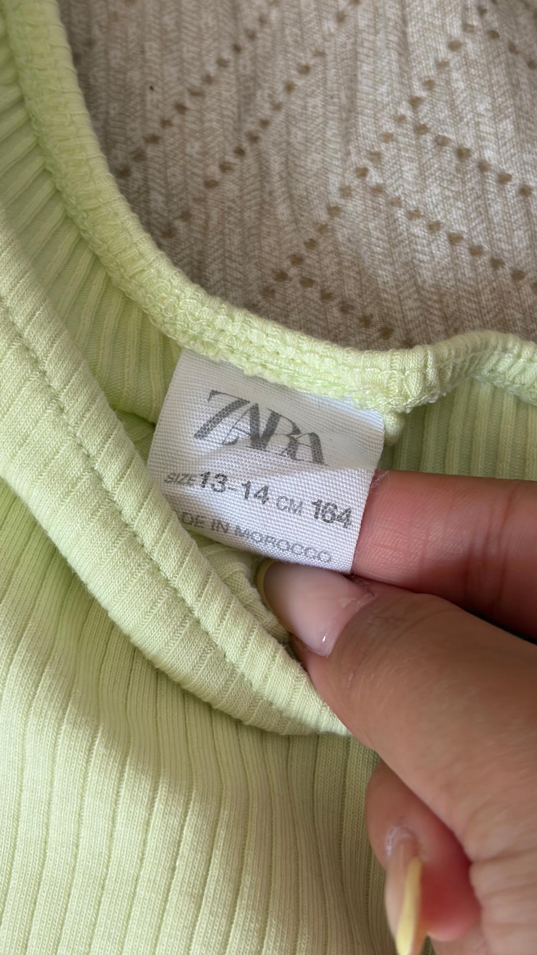 Zara Топ ZARA в рубчик — фото 2
