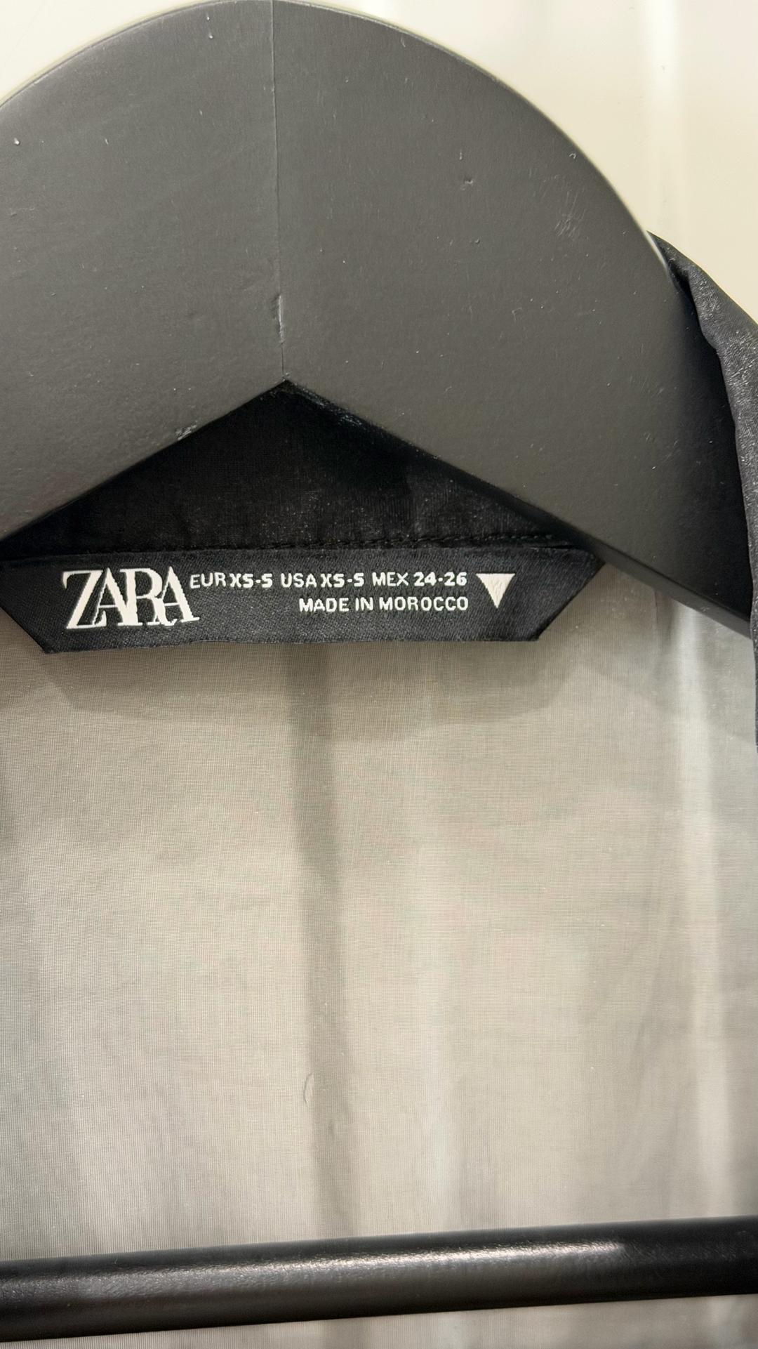 Zara Шифоновая рубашка Zara — фото 2