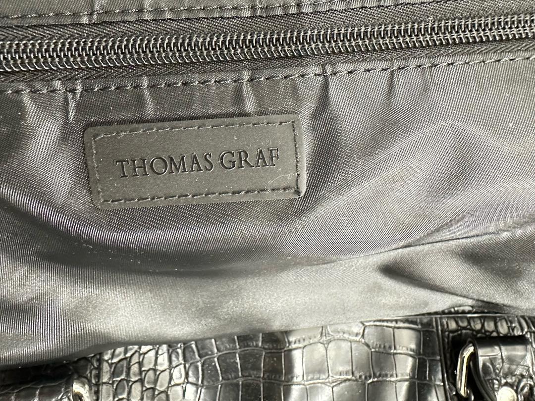 THOMAS GRAF Сумка Thomas Graf(черная, дорожная) — фото 2