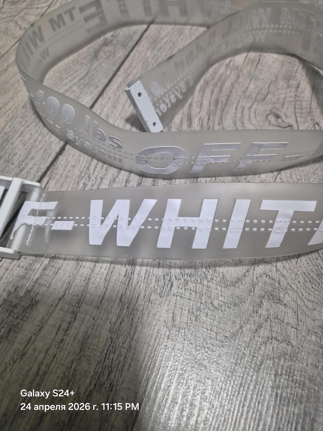 Off White Ремень Off white — фото 2