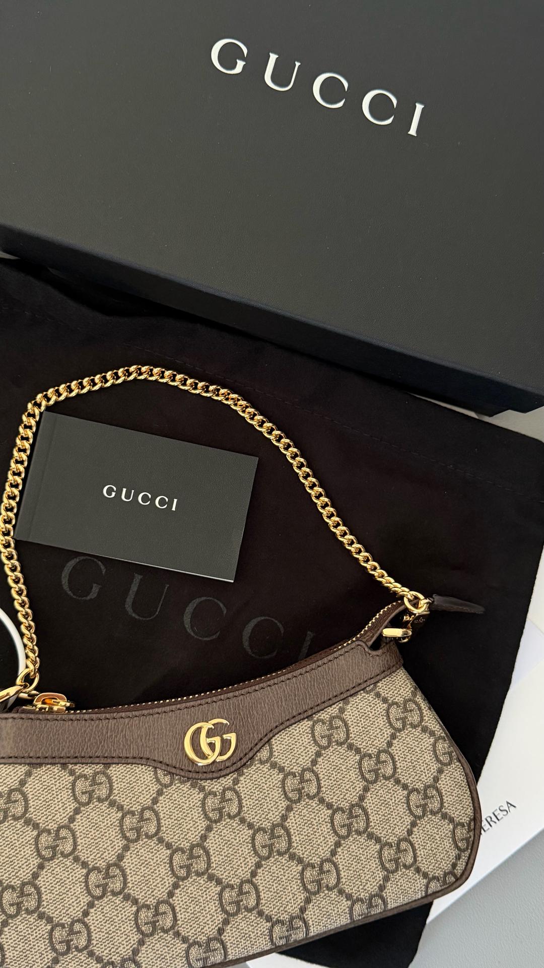 Gucci Сумка Gucci Ophidia Mini GG canvas shoulder bag — фото 2