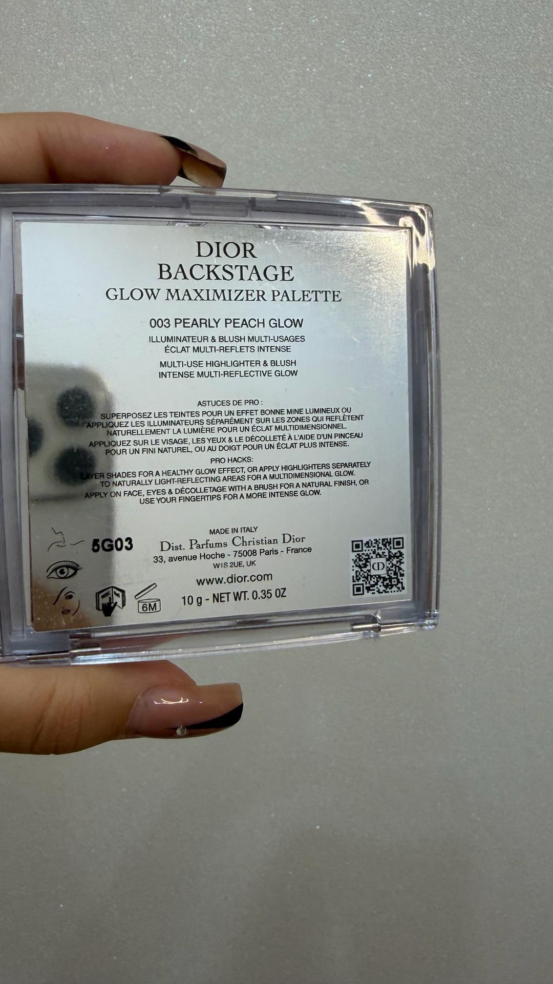 Dior Dior Backstage Glow Maximizer Palette — фото 2