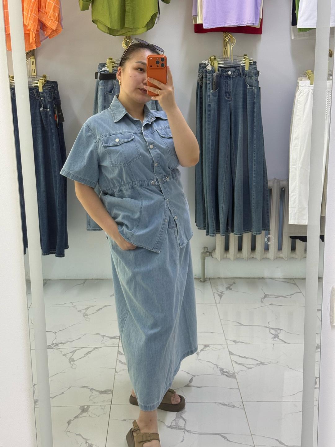 &Denim Джинсовый костюм — фото 2