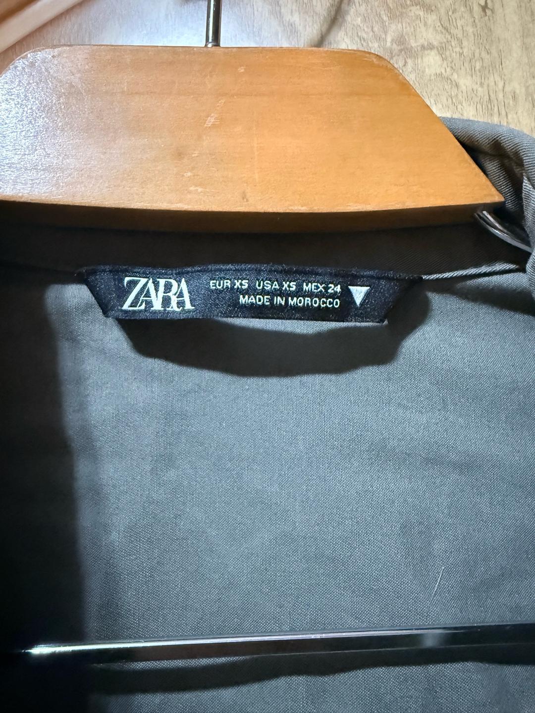 Zara Платье Zara хаки — фото 2