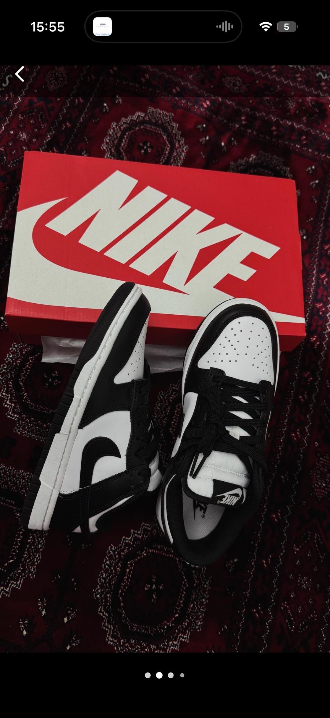 Nike Кроссовки Nike Dunk Low размер 37.5 оригинал, маломерит — фото 2