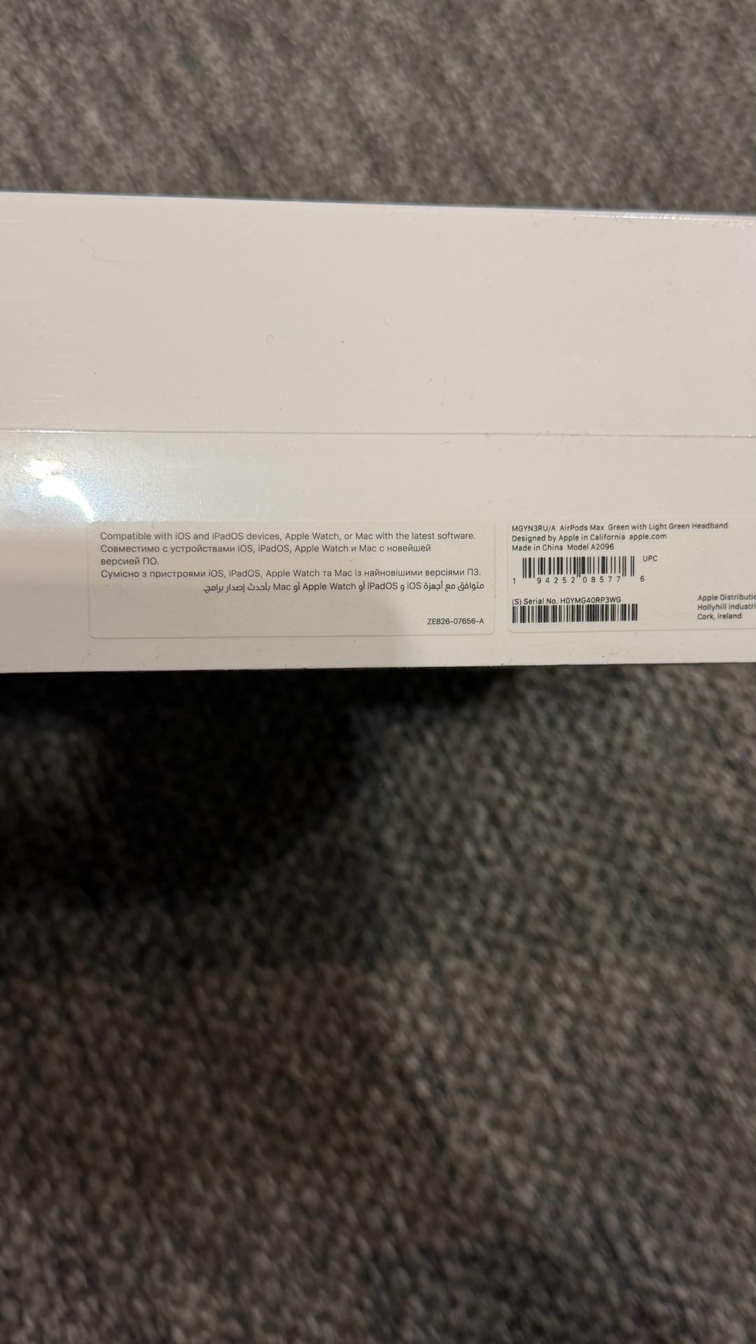 Apple Наушники air pods max оригинал, оливка — фото 2