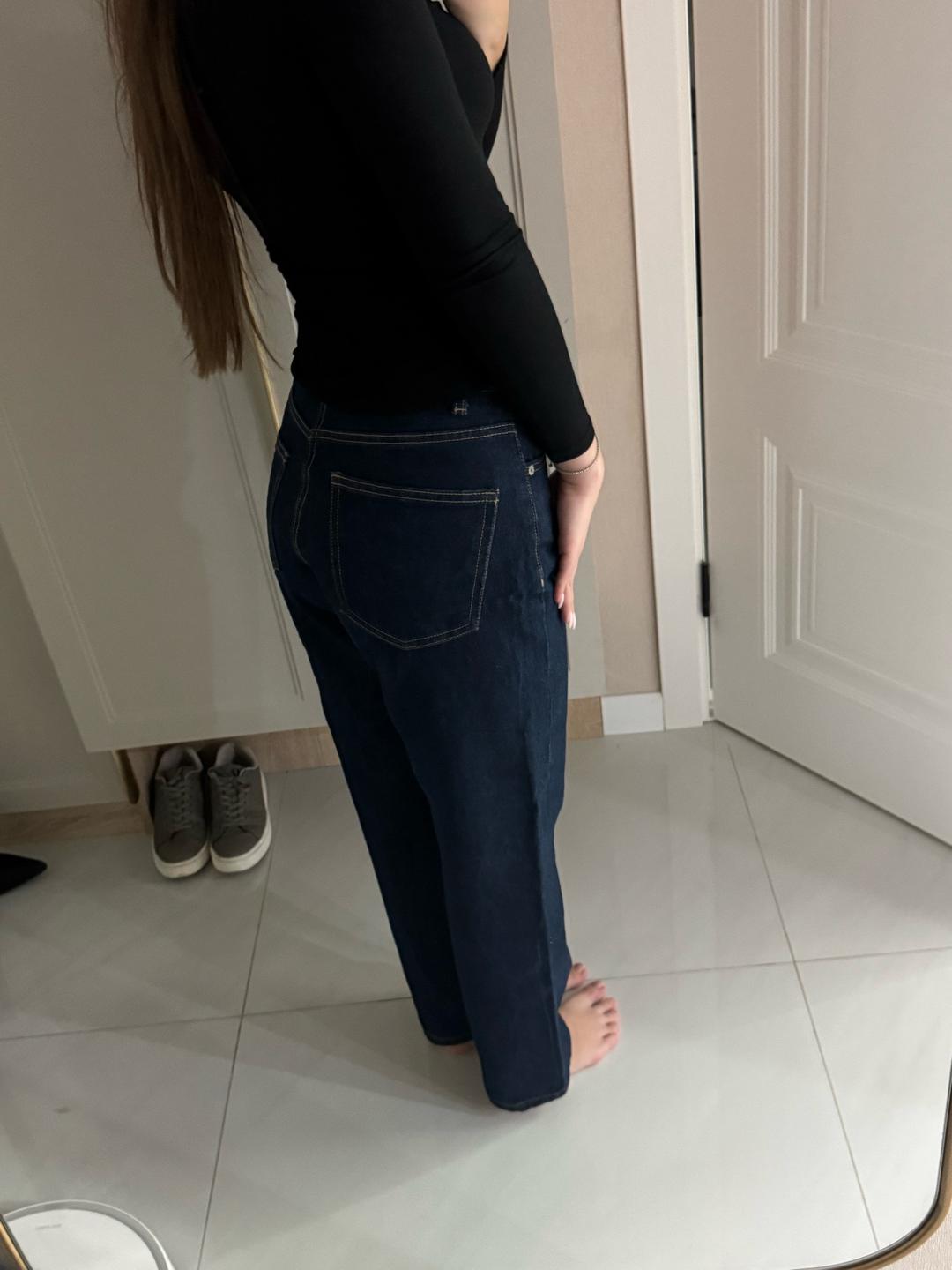 Zara Прямые джинсы Зара — фото 2