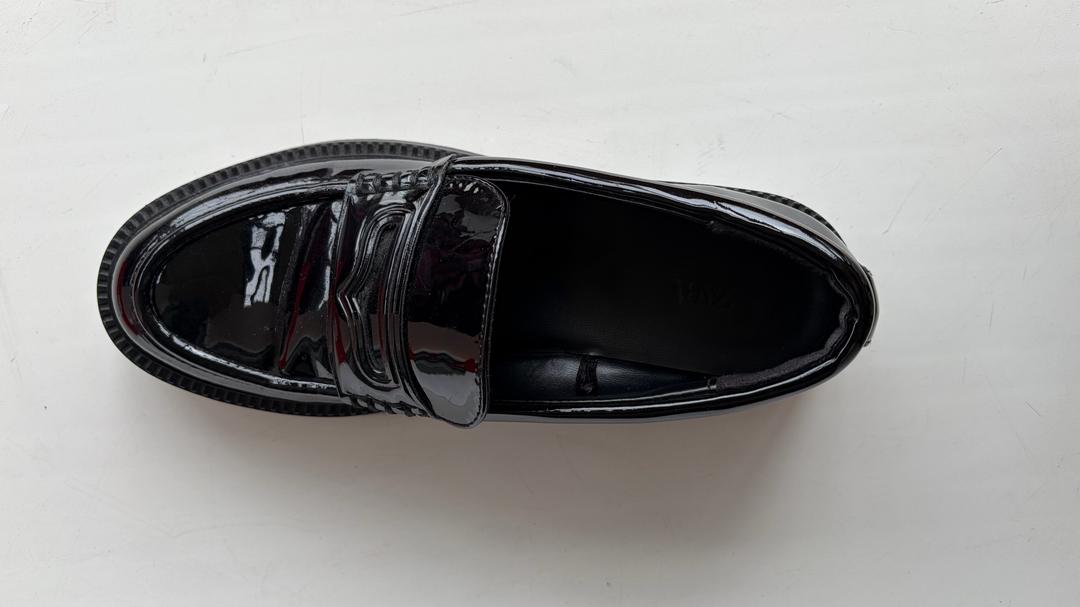 Zara Лоферы лакированные zara — фото 2