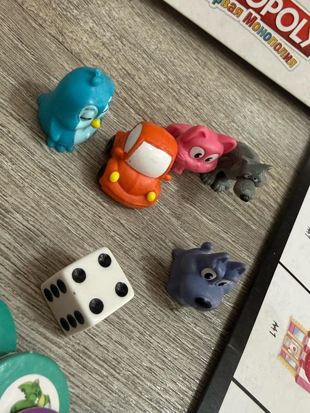 Hasbro Настольная игра Монополия Hasbro Моя первая Монополия — фото 2