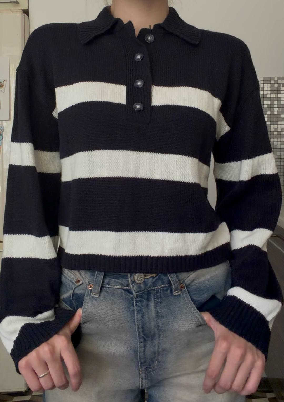 Divided Полосатая кофта h&m — фото 2