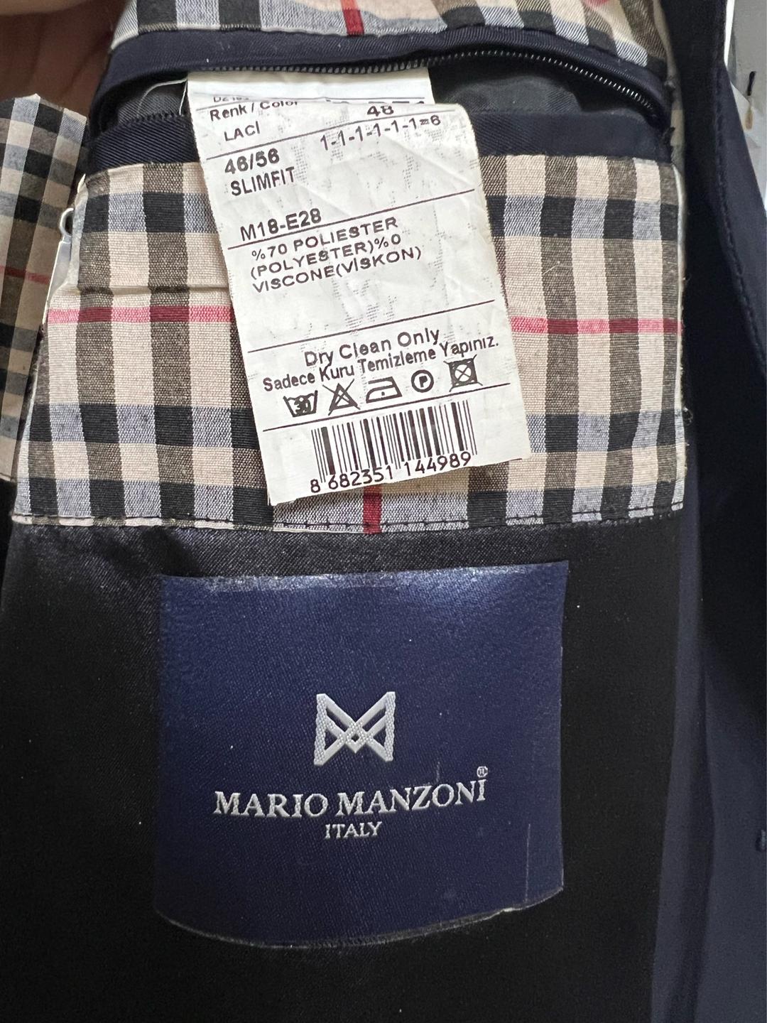 manzoni Мужской тренч — фото 2