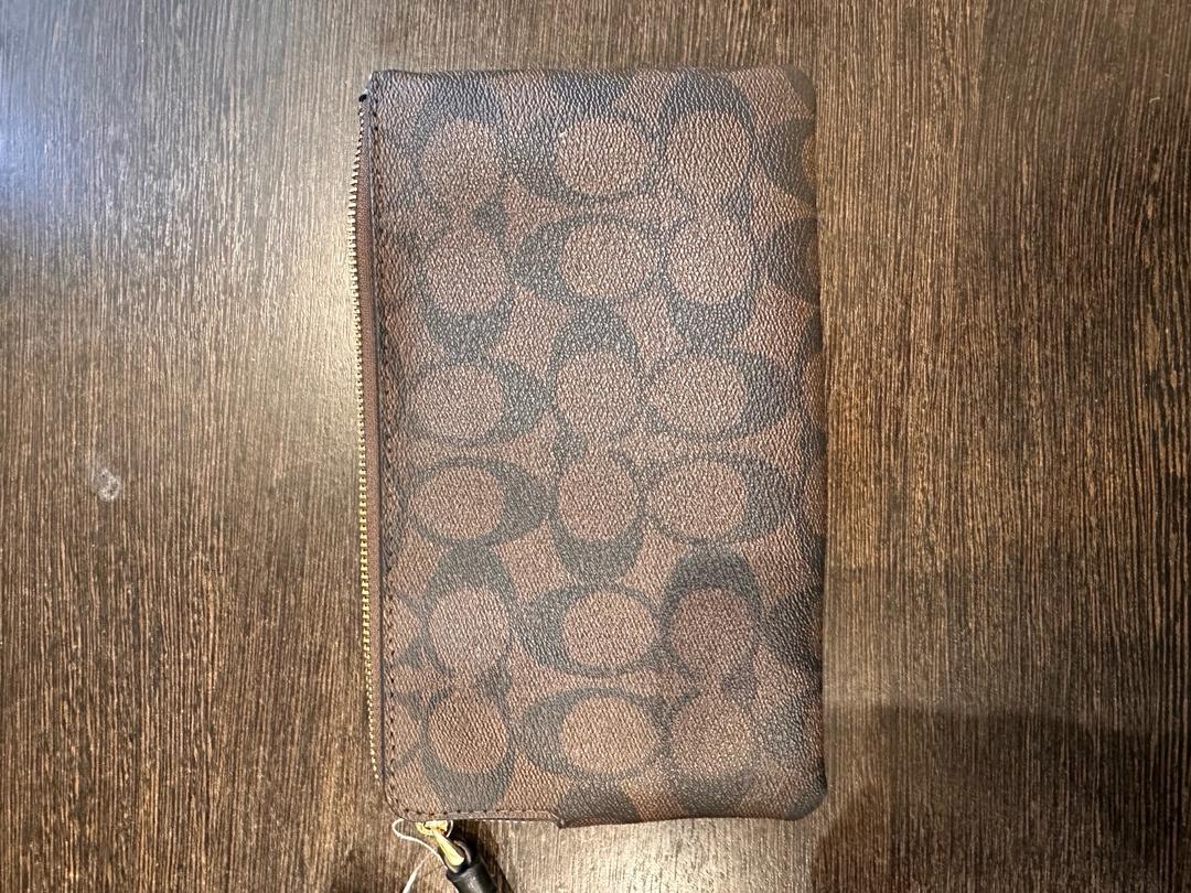 Coach Кошелек Coach Large Corner Zip Wristlet — фото 2
