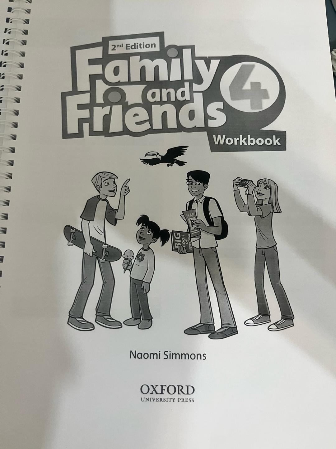 Naomi Simmons Family and Friends 4. Workbook 2nd edition — фото 2