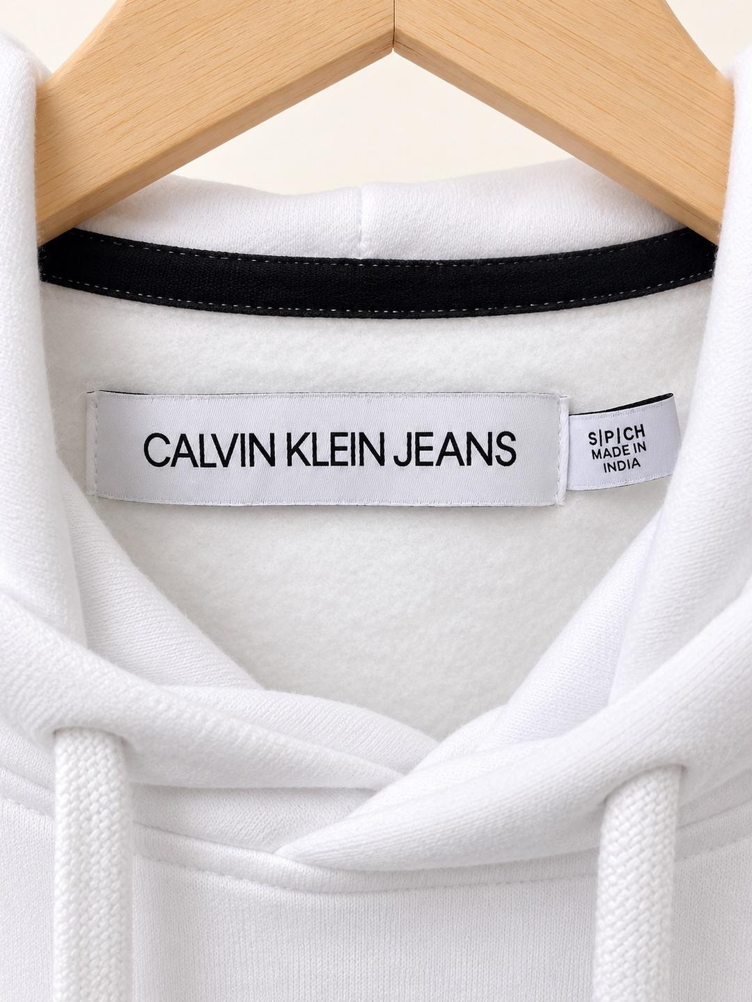 Calvin Klein Белое худи Calvin Klein Jeans с логотипом ⚪️⚡️ — фото 2