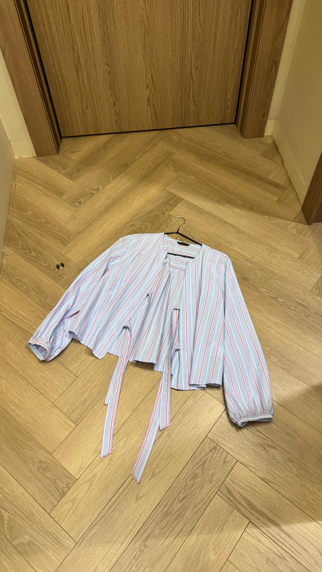 Zara Голубая рубашка Zara — фото 2