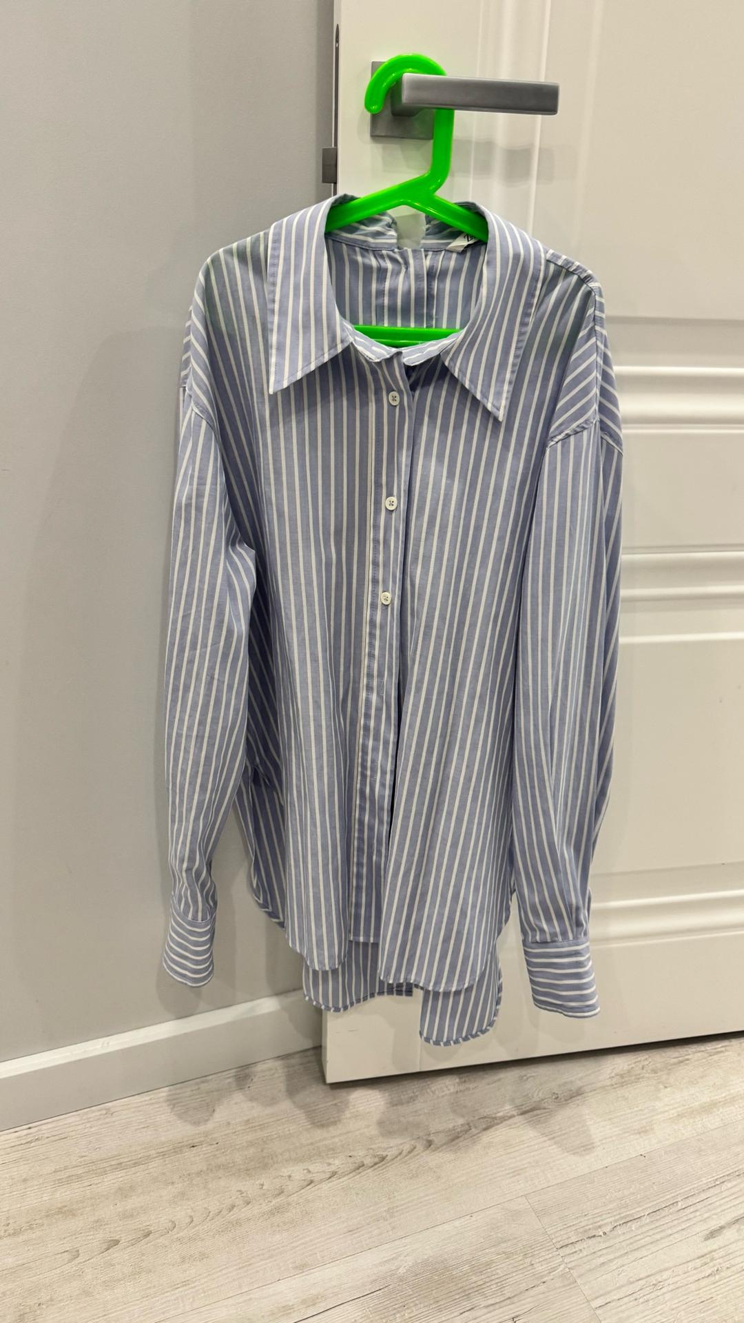Zara Рубашка в полоску zara — фото 2